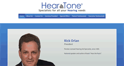 Desktop Screenshot of hear-tone.com